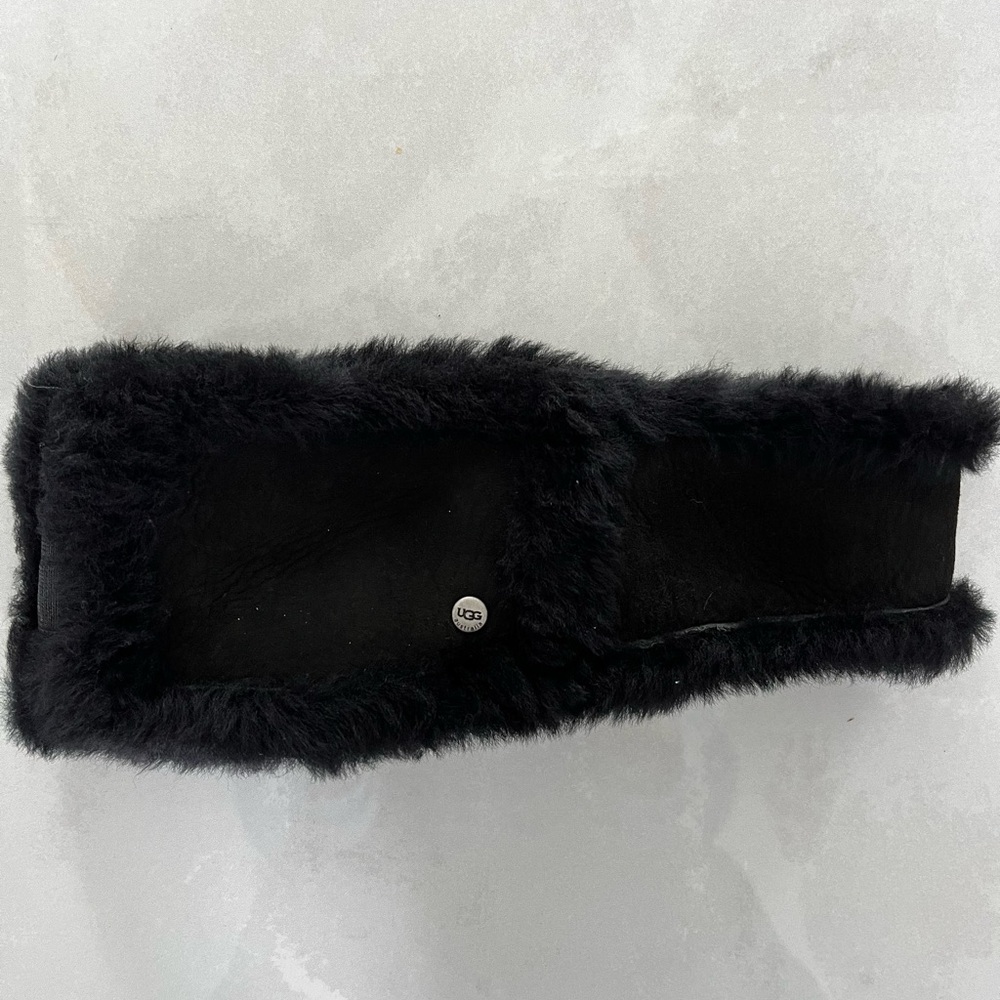 Ugg Suede Headband Black
